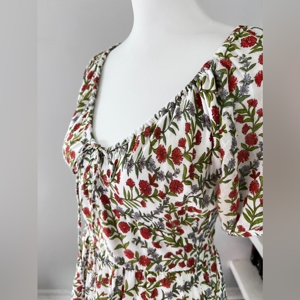 BANJANAN Artemis Dress Boundless Floral White Size XS - Picture 9 of 16